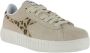 Diadora Dames Game Step Suede Animalier Sneakers Beige Dames - Thumbnail 2