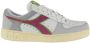 Diadora Magic Basket Low WN Dames Leren Sneakers Multicolor Dames - Thumbnail 4