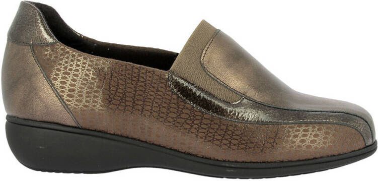 Doctor Cutillas Mocassins damesloafers 53577 metallic print