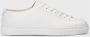 Doucal's Heren sneaker van geschuurd leer | wit White Heren - Thumbnail 2