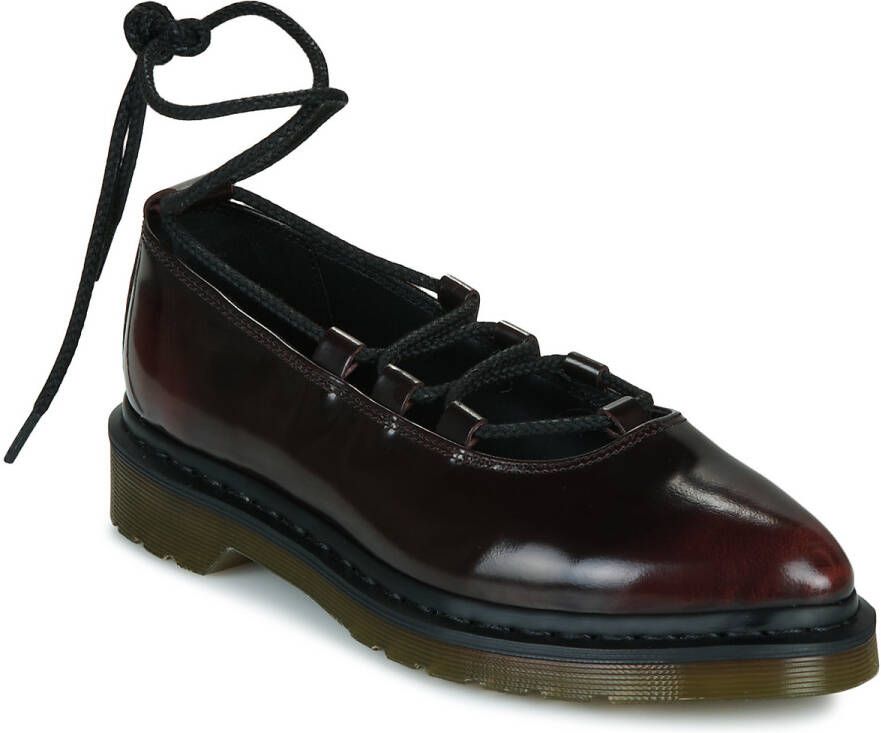 Dr. Martens Ballerina's Elphie II Lace Up Cherry Red Arcadia