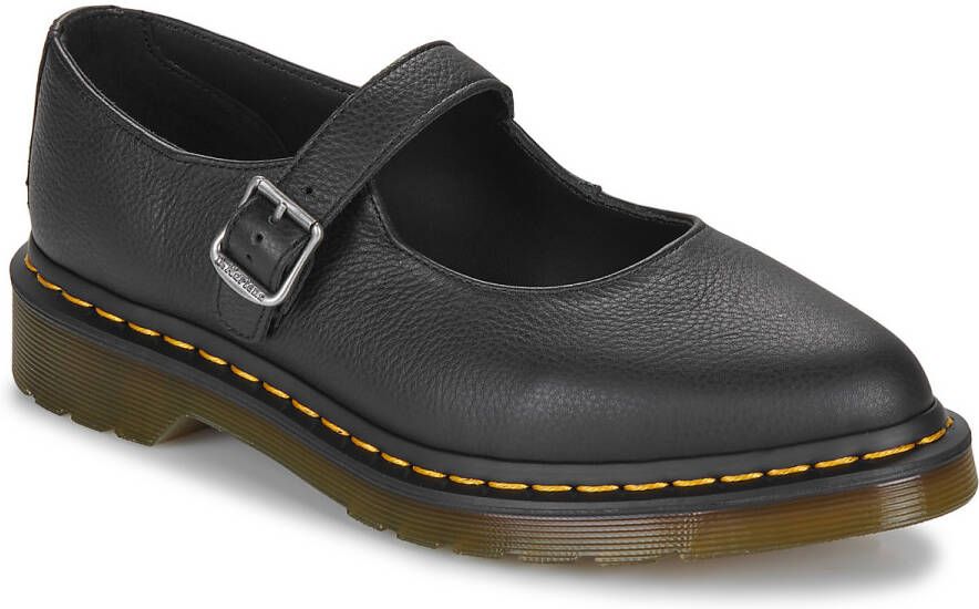 Dr. Martens Ballerina's Elphie Mary Jane Black Virginia