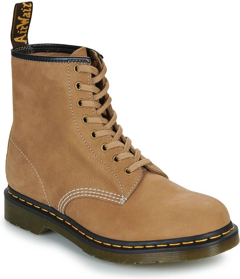 Dr. Martens Laarzen 1460 Savannah Tan Tumbled Nubuck+E.H.Suede