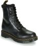 Dr Martens 1460 Serena Faux Fur Lined Boots Dr. Martens Zwart Dames - Thumbnail 3