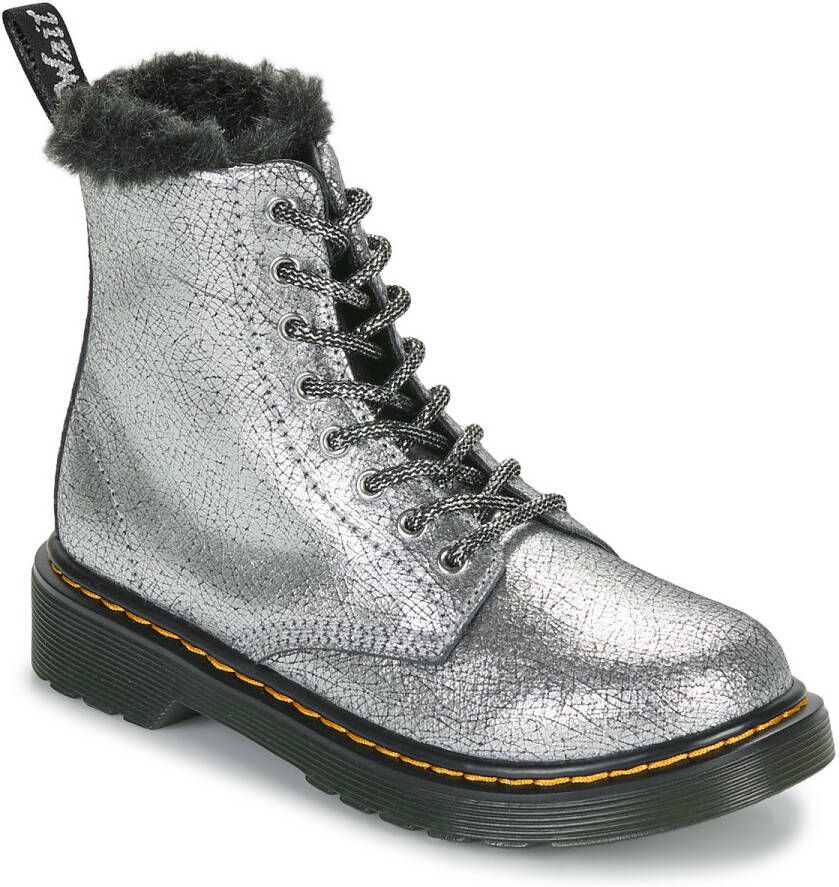 Dr. Martens Laarzen Serena J Silver Distressed Foil