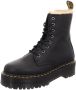 Dr. Martens 1490 BLACK VIRGINIA VeterbootsHoge sneakersHoge sneakersDames veterschoenenHalf-hoge schoenenHeren sneakersHeren veterschoenVrije tijd half-hoog Zwart - Thumbnail 2