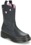 Dr. Martens Bex Heart P-O Boot J leren enkellaarzen zwart lila - Thumbnail 3