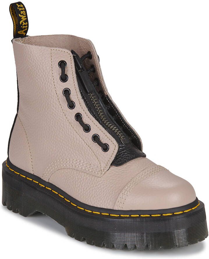 Dr. Martens Laarzen SINCLAIR VINTAGE TAUPE MILLED NAPPA