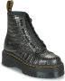 Dr. Martens Laarzen Sinclair Gunmetal Wild Croc Emboss - Thumbnail 2