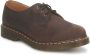 Dr. Martens Crazy Horse Leren Oxford Schoenen Donkerbruin Brown Dames - Thumbnail 2