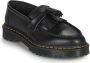 Dr. Martens Zwarte leren platte schoenen met kwastdetail Black Heren - Thumbnail 2