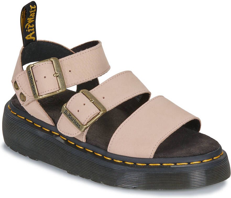 Dr. Martens Sandalen Gryphon Quad Powder Pink Milled Nubuck