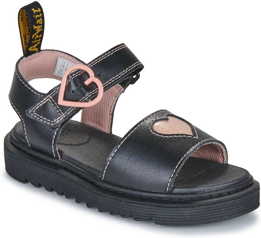 Dr. Martens Sandalen Marlowe Hearts J Black+Powder Pink