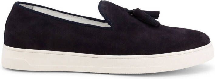 Duca Di Morrone Instappers Diego Suede Dark Blue