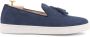 Duca Di Morrone Instappers Diego Suede Light Blue - Thumbnail 2