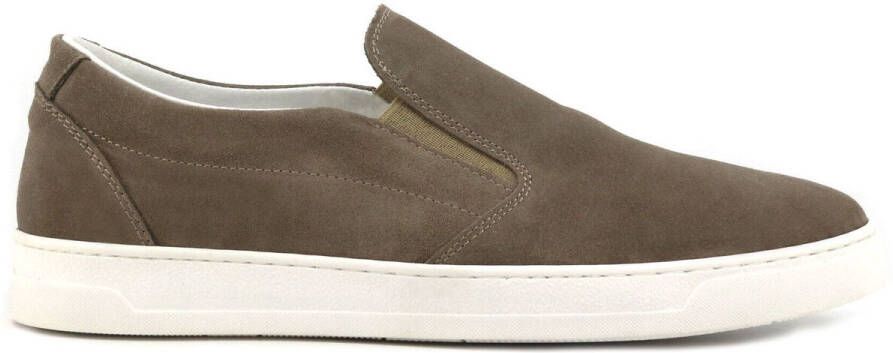 Duca Di Morrone Instappers Elia Suede Dove Gray