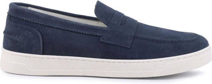 Duca Di Morrone Instappers Enea Suede Blue Jeans