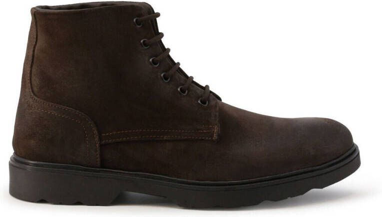 Duca Di Morrone Laarzen Achielle Suede Dark Brown