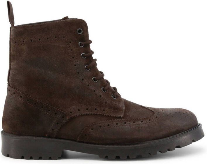 Duca Di Morrone Laarzen Fausto Suede Brown