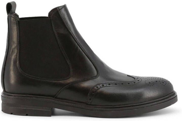 Duca Di Morrone Laarzen Giona Leather Black