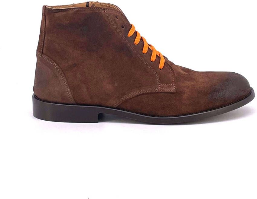 Duca Di Morrone Laarzen Saverio Suede Brown