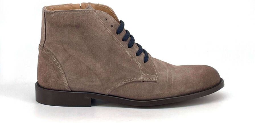 Duca Di Morrone Laarzen Saverio Suede Gray