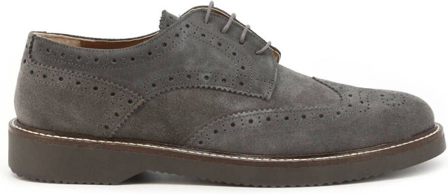 Duca Di Morrone Nette Schoenen Enrico Suede Gray