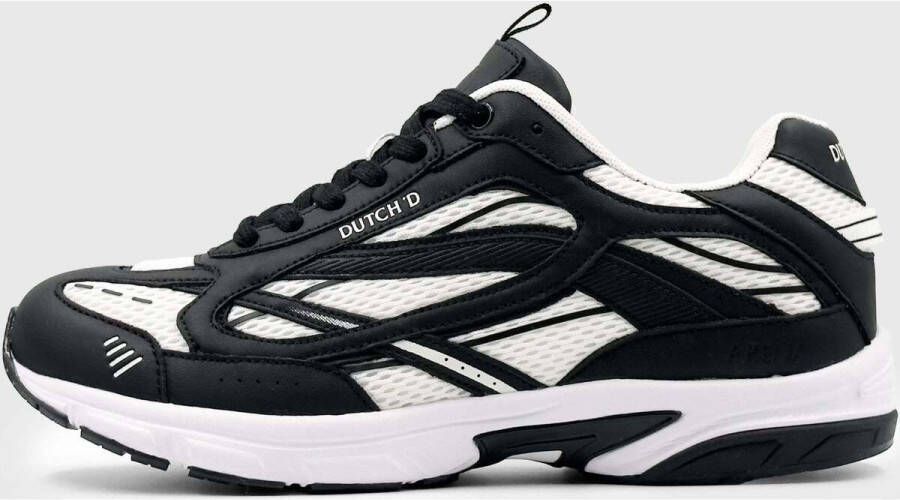 Dutch'd Sneakers Arena White Black