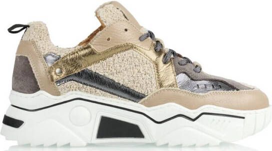 Dwars Lage Sneakers Pluto Terry J5217-33 Beige Smoke 3343