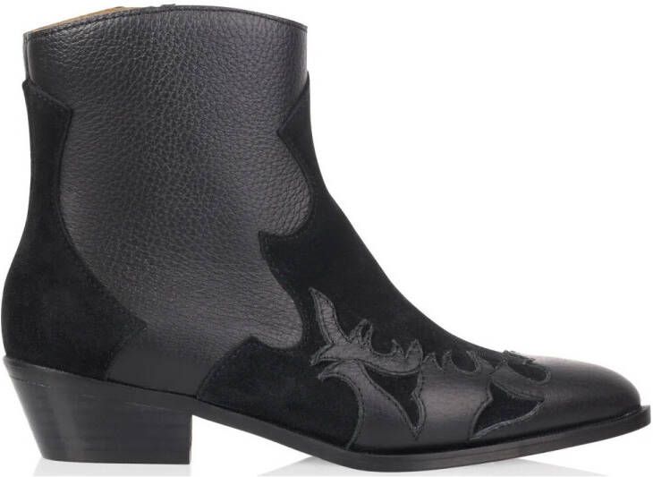 Dwars Low Boots Monkey 83631-05 Black 3388