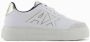 Armani Exchange Effen Vetersneakers White Dames - Thumbnail 2