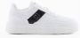 Armani Exchange Effen Vetersneakers White Dames - Thumbnail 2