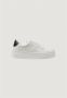 Armani Exchange Polyester Dames Sneakers Collectie White Dames - Thumbnail 9