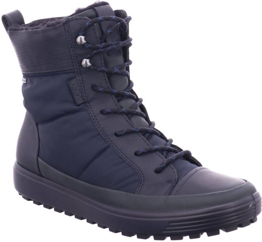 ECCO Soft 7 Tred dames veterboot Blauw