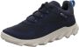 ECCO MX M Low GTX Sneakers Blauw Textiel Heren - Thumbnail 4