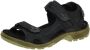 ECCO Offroad Yucatan Sandal Sandalen zwart olijfgroen - Thumbnail 2