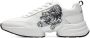 Ed Hardy Sneakers Caged runner tiger white-black - Thumbnail 2