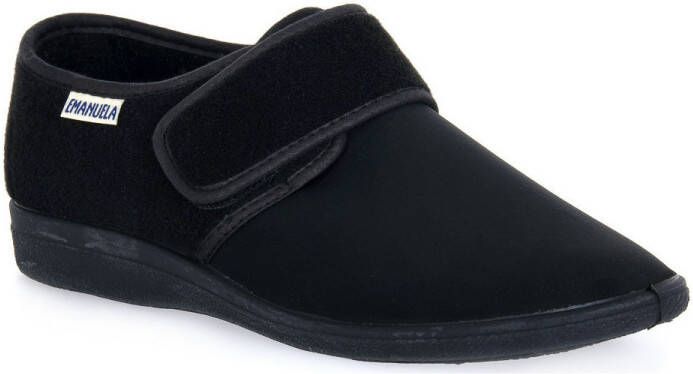 Emanuela Slippers 985 NERO PANTOFOLA