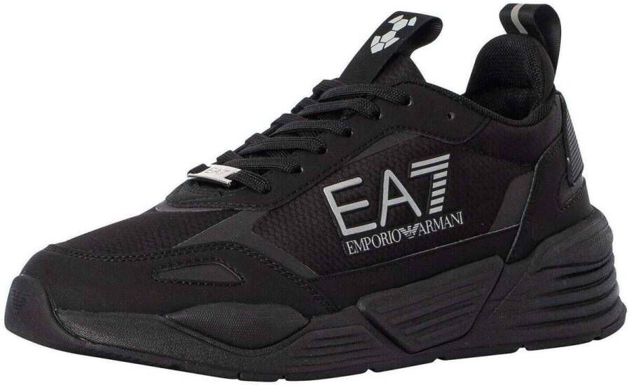 Emporio Armani EA7 Lage Sneakers met zijlogo