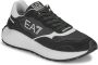 Emporio Armani EA7 Zwarte Sneakers met Versterkte Hiel Black Heren - Thumbnail 3