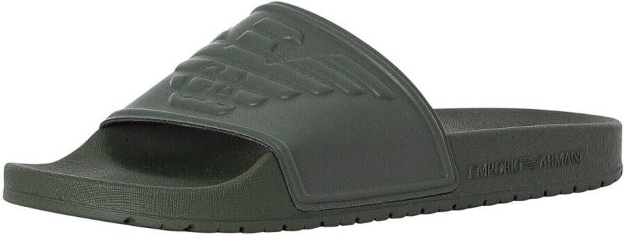 Emporio Armani Teenslippers Logo Sliders