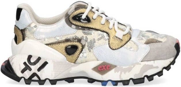 Exé Shoes Sneakers EXÉ Sneakers 134-10 Grey Silver Gold