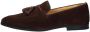 Exton Heren Loafer Suède Rubberen Zool Brown Heren - Thumbnail 2