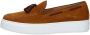 Exton Heren Loafer Suède Rubberen Zool Brown Heren - Thumbnail 2