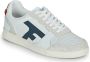 Faguo Baskets Hazel Lage sneakers Leren Sneaker Heren Wit - Thumbnail 4