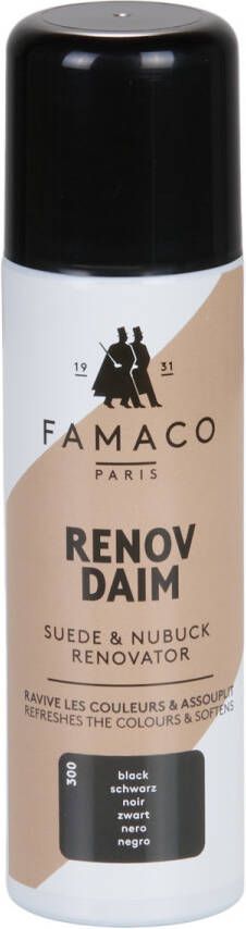 Famaco Schoenonderhoud Aérosol "Rénovateur Daim" noir 250 ml