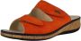 Fidelio Hallux -Dames oranje slippers & muiltjes - Thumbnail 2