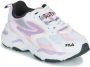 Fila CR-CW02 Ray Tracer Teens sneakers wit roze lila Jongens Meisjes Mesh 36 - Thumbnail 5