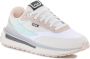 Fila Dames Sneakers Ronde Neus Synthetisch Leer Multicolor Dames - Thumbnail 4