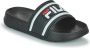 Fila A Morra Bay Slippers zwart Rubber - Thumbnail 3